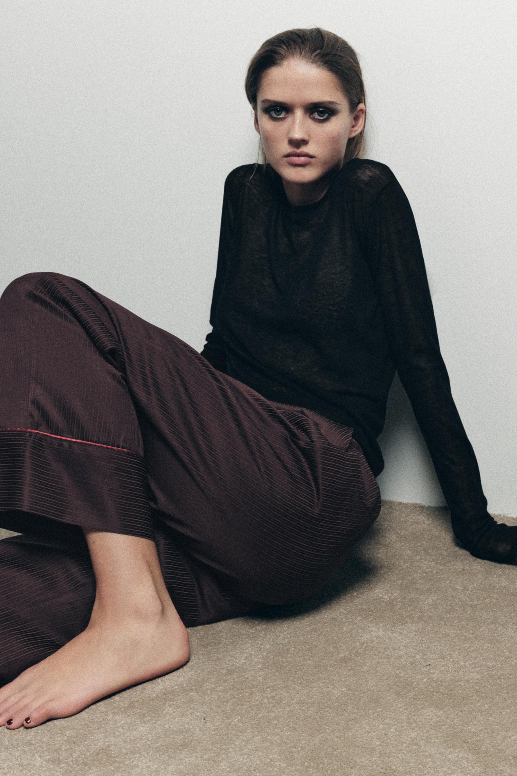 STRIPED PYJAMA TROUSERS