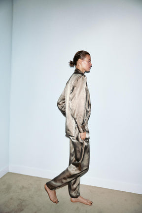 Striped Pajama Bottoms