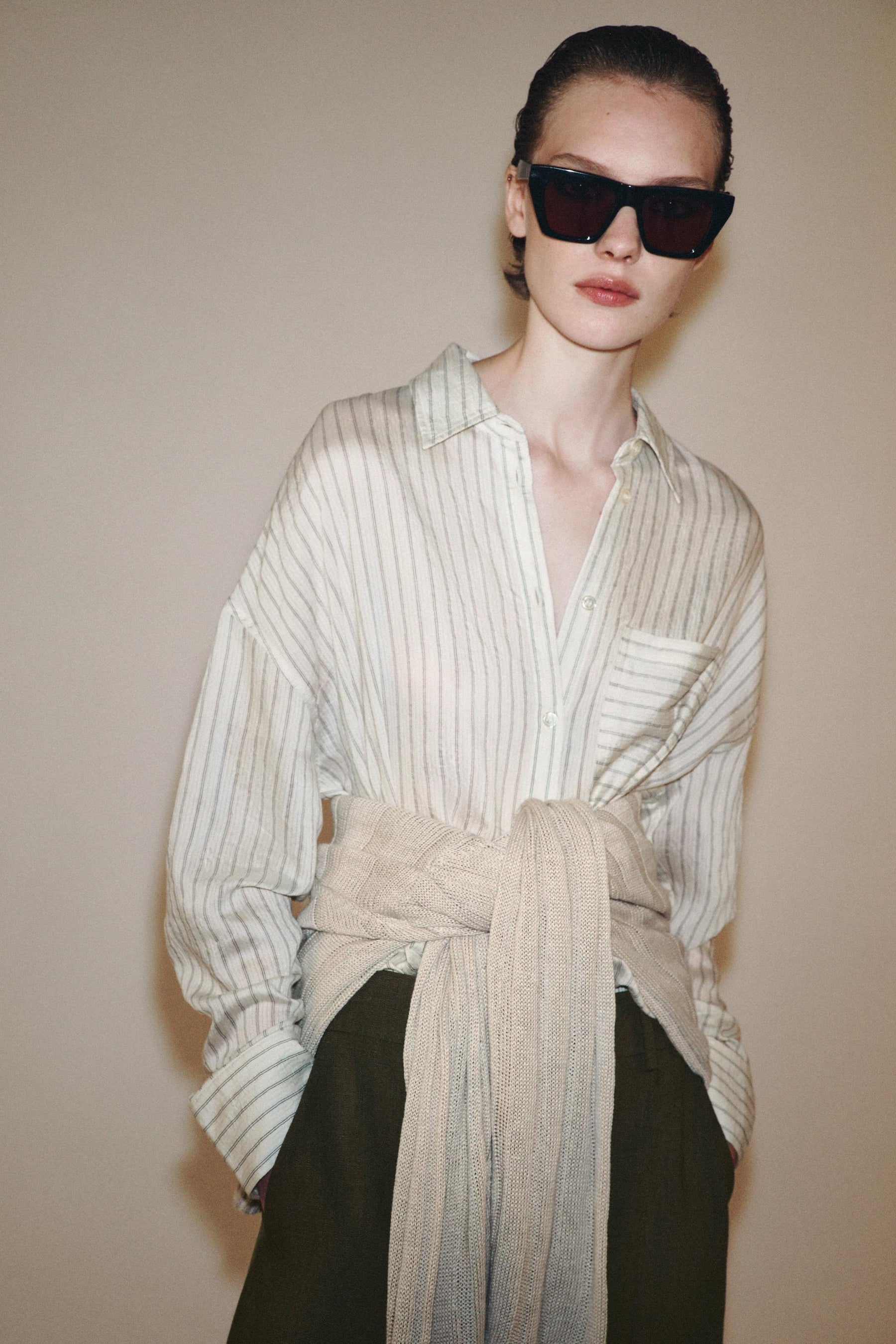 Striped Cotton Shirt