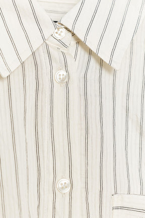 Striped Cotton Shirt