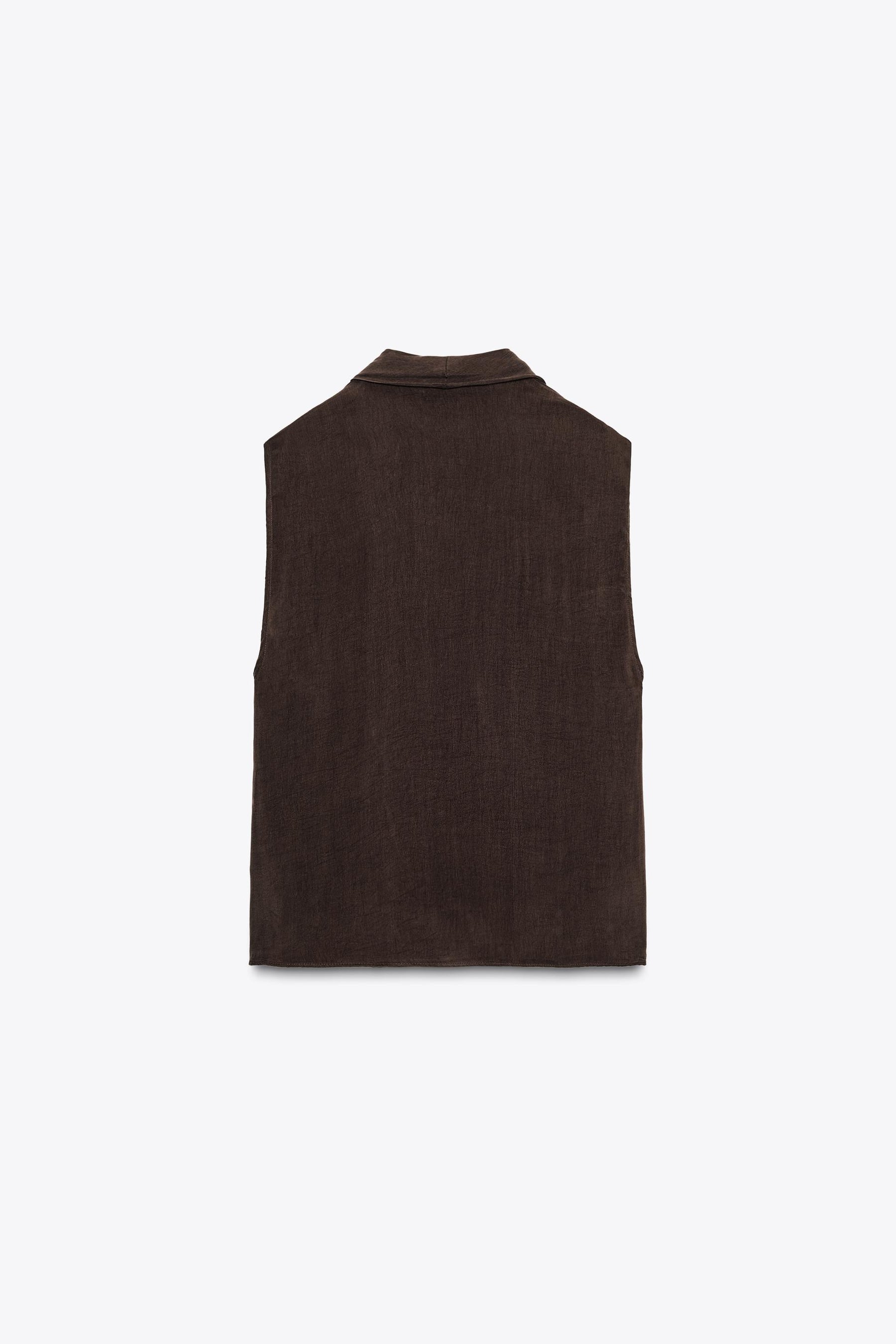 Flowing Tie-Detail Top