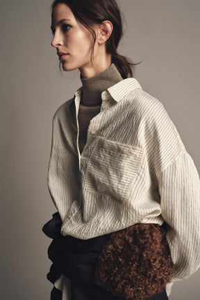 Striped Flowing Shirt