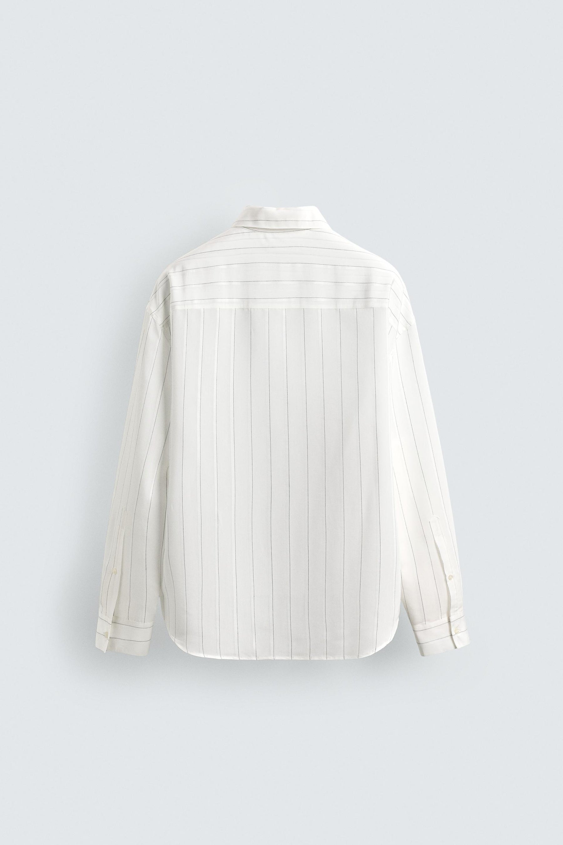 STRIPED FLOWING SHIRT - Image 7