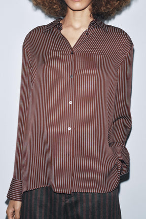Silk Striped Shirt