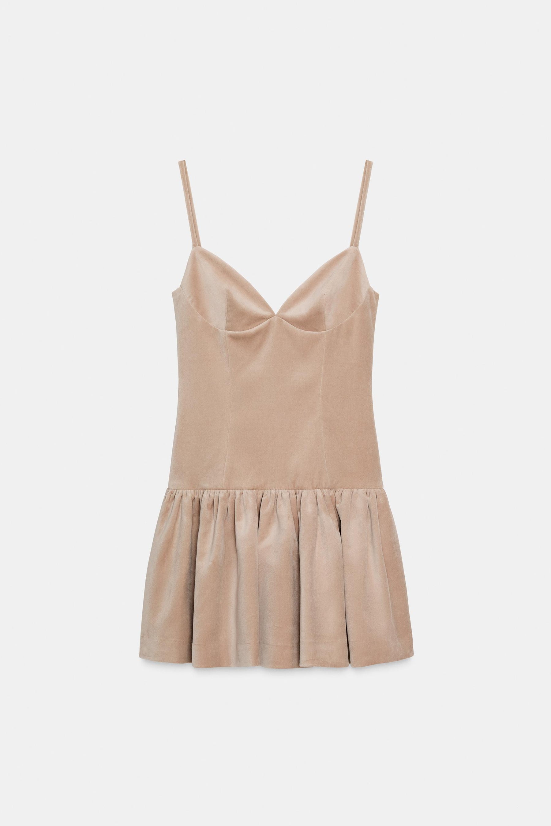 Voluminous Strap Dress