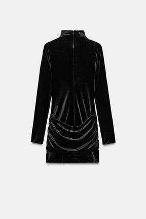 SHORT DRESS WITH SASH - Image 6