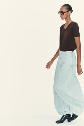 100% WOOL SHORT SLEEVE JUMPER - Image 3