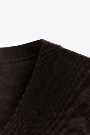 100% WOOL SHORT SLEEVE JUMPER - Image 7