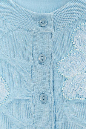 BEADED KNIT CARDIGAN - Image 6