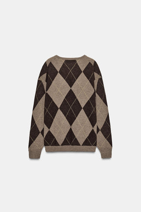 Diamond Wool Sweater