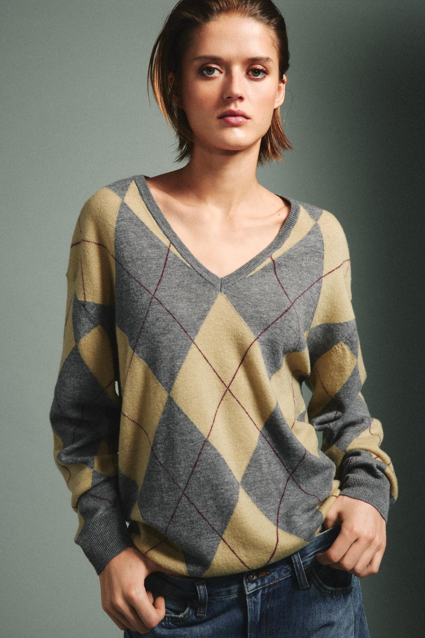 Diamant Wollpullover 