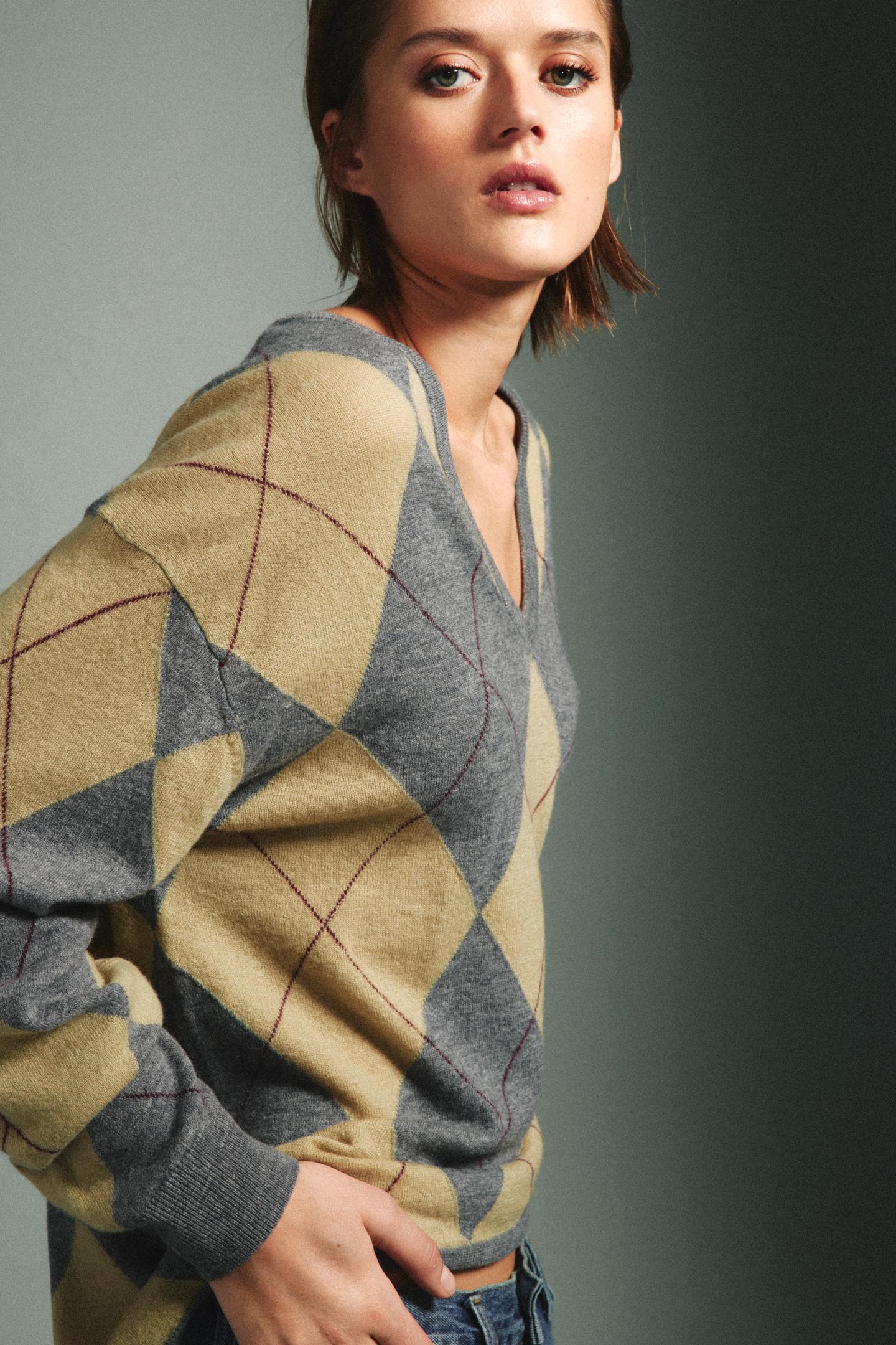 Diamant Wollpullover 