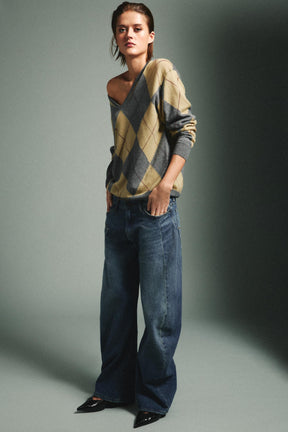 Diamant Wollpullover 