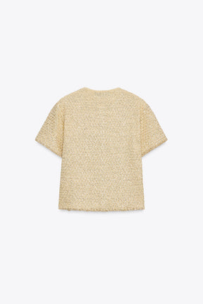 SEQUIN CARDIGAN - Image 4