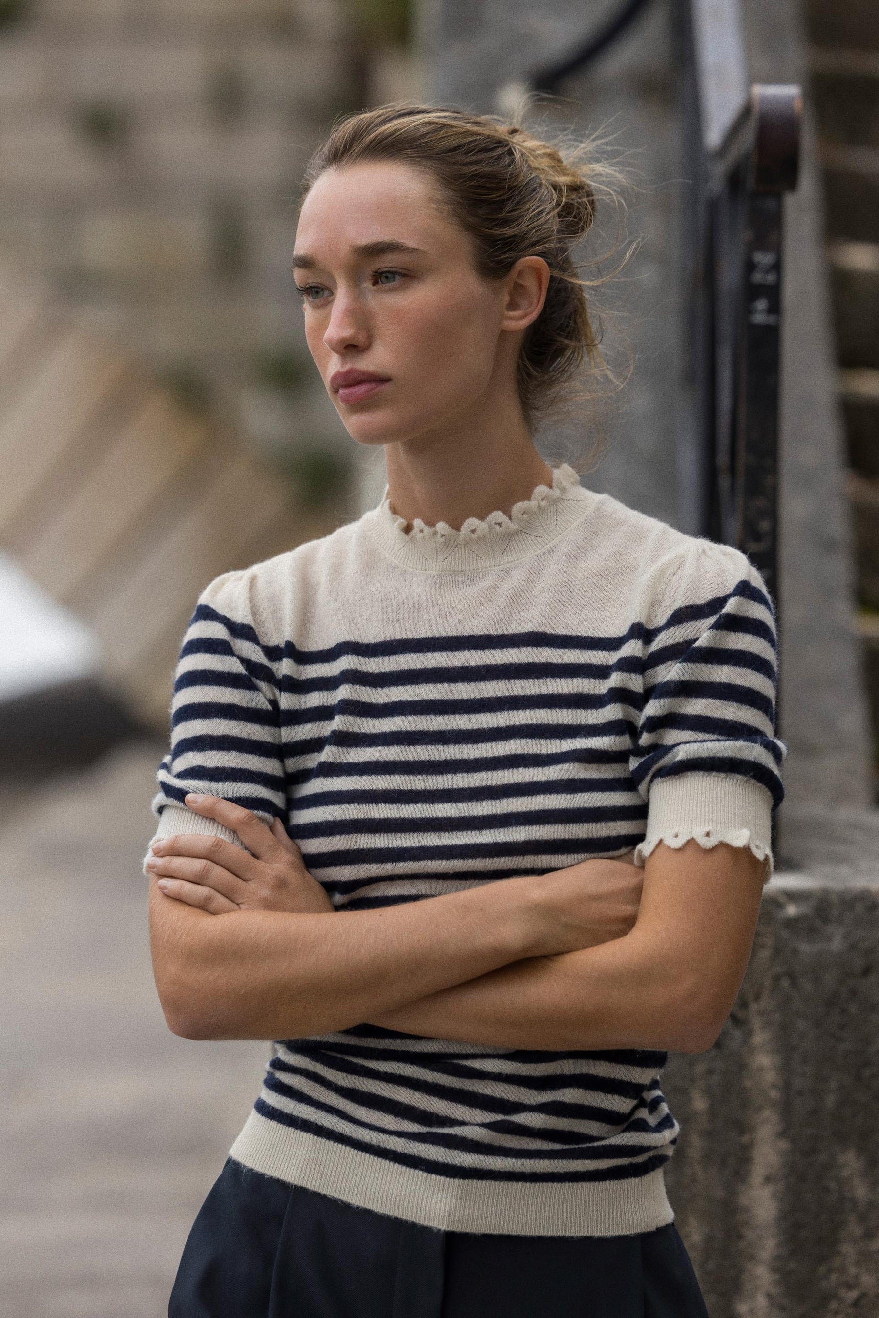 Striped Knit Jumper
