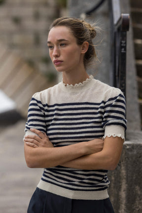 Striped Knit Jumper