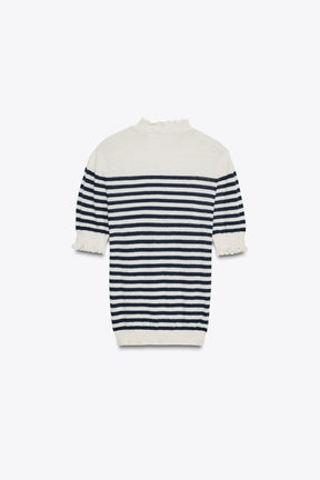 Striped Knit Jumper