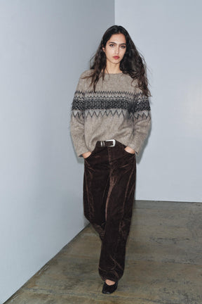 Jacquard Knit Jumper