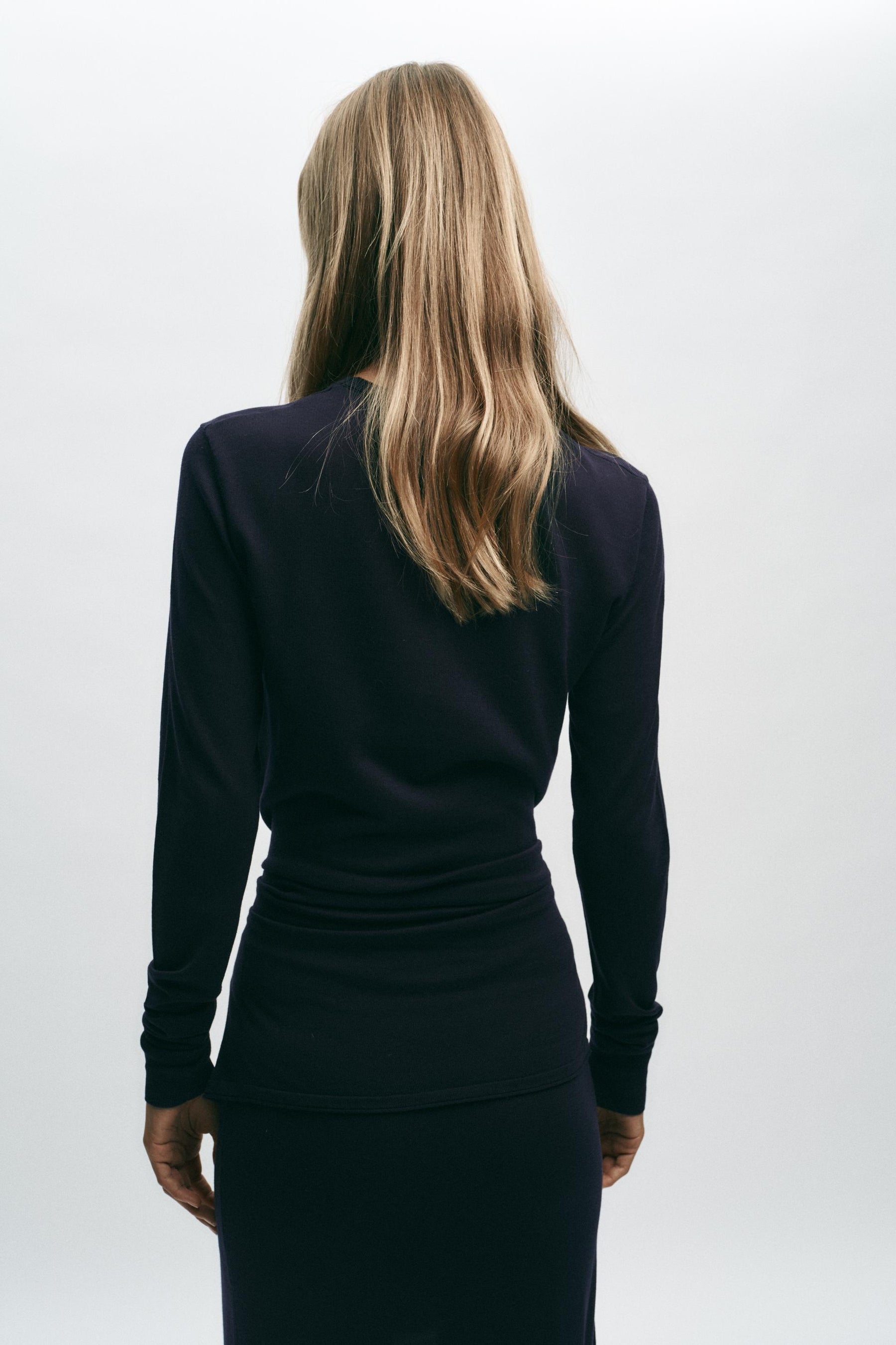 KNIT JUMPER WITH KNOT