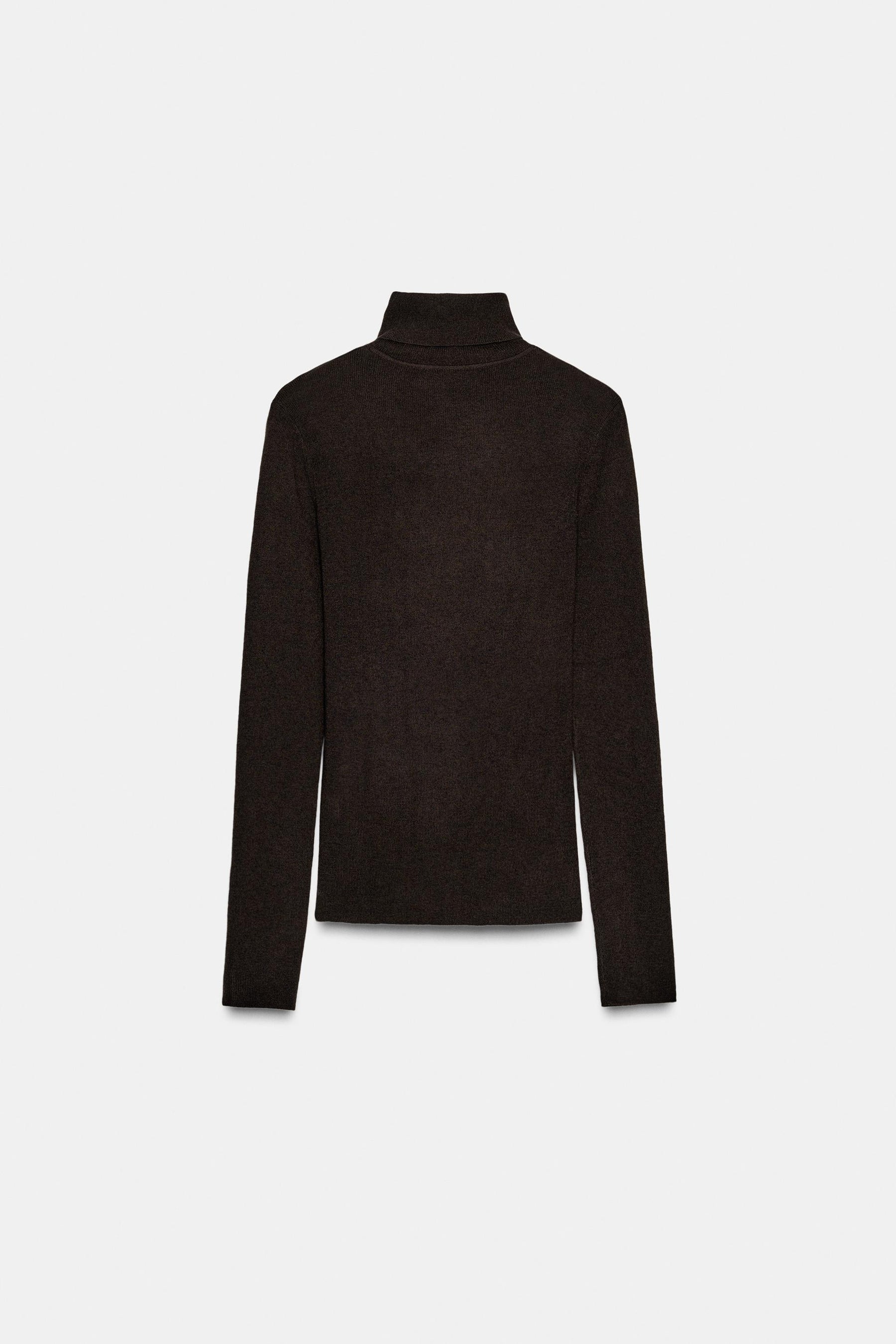 WOOL HIGH NECK JUMPER