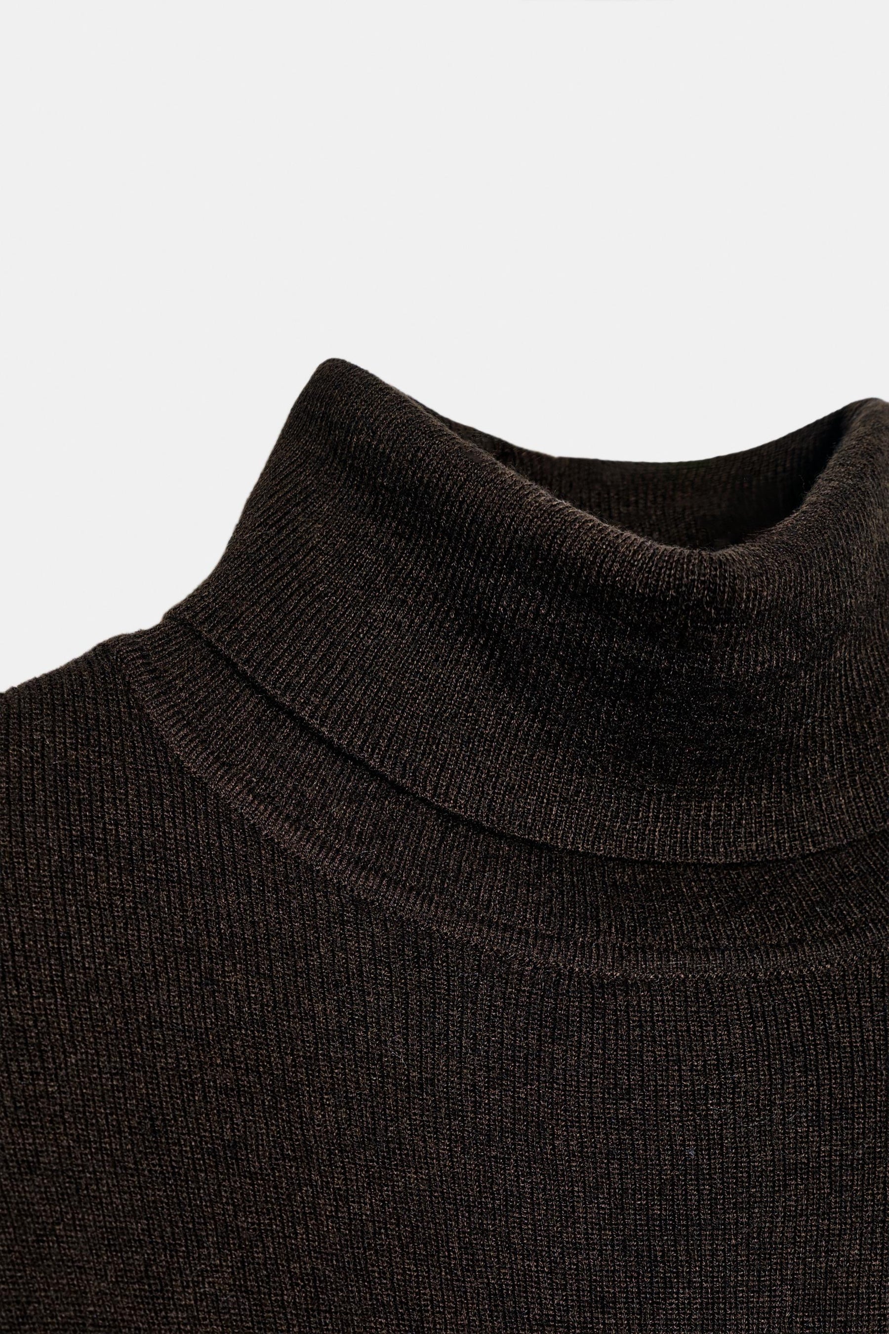Wool High Neck Jumper