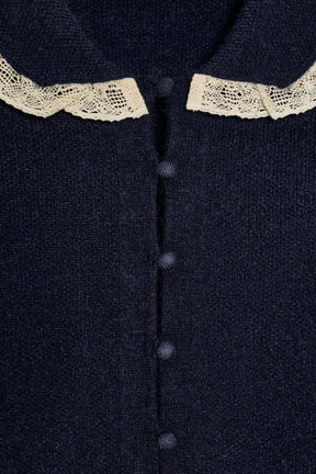 LACE PETER PAN COLLAR CARDIGAN - Image 7