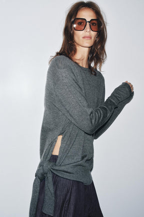 WOOL KNIT KNOT JUMPER - Image 2