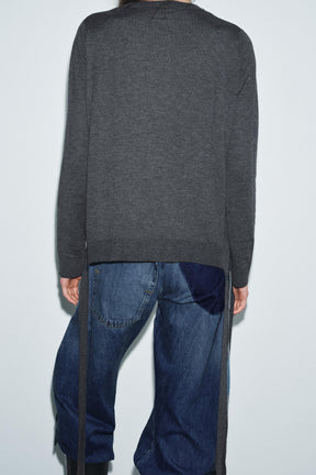 KNIT JUMPER WITH STRAPS