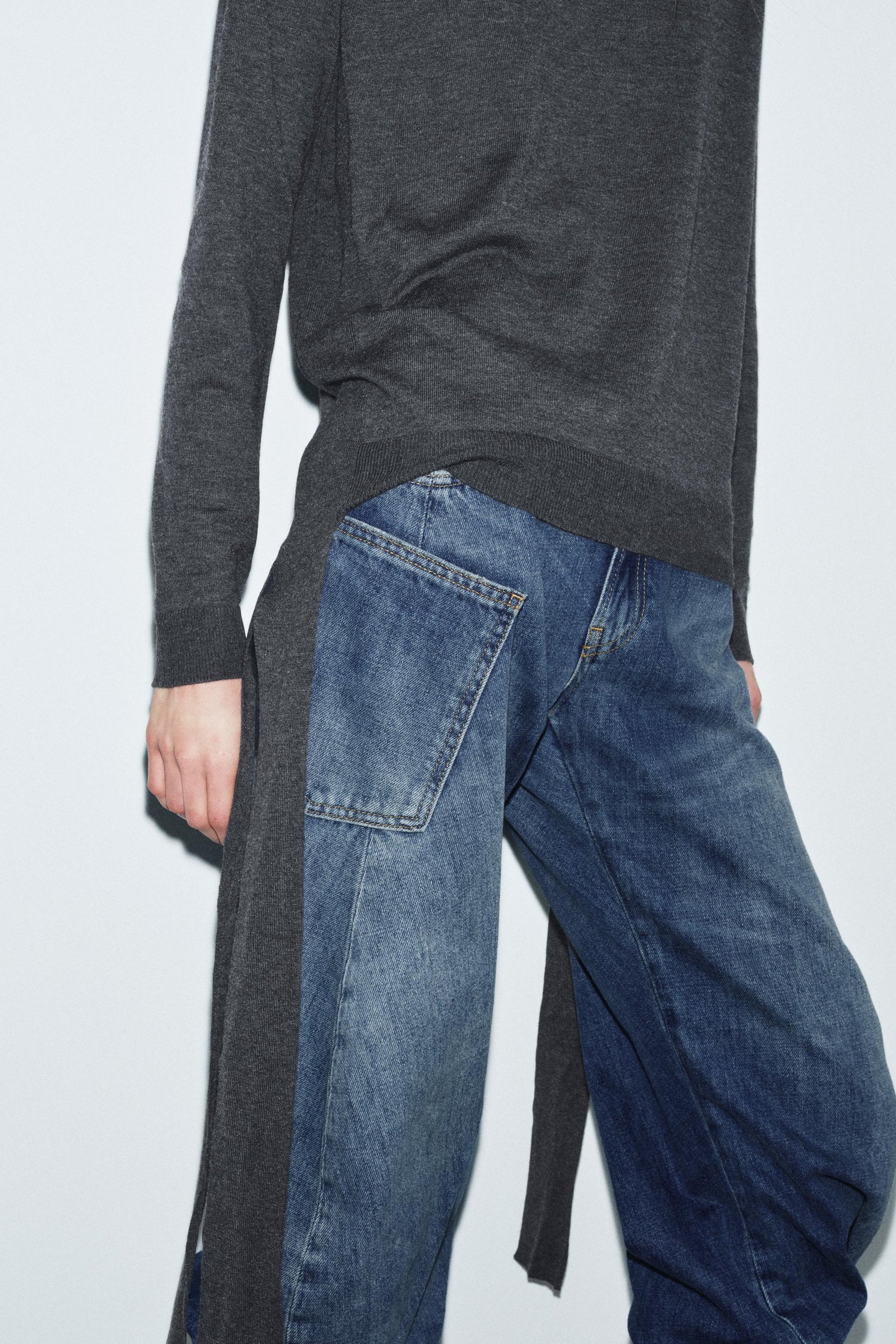 KNIT JUMPER WITH STRAPS