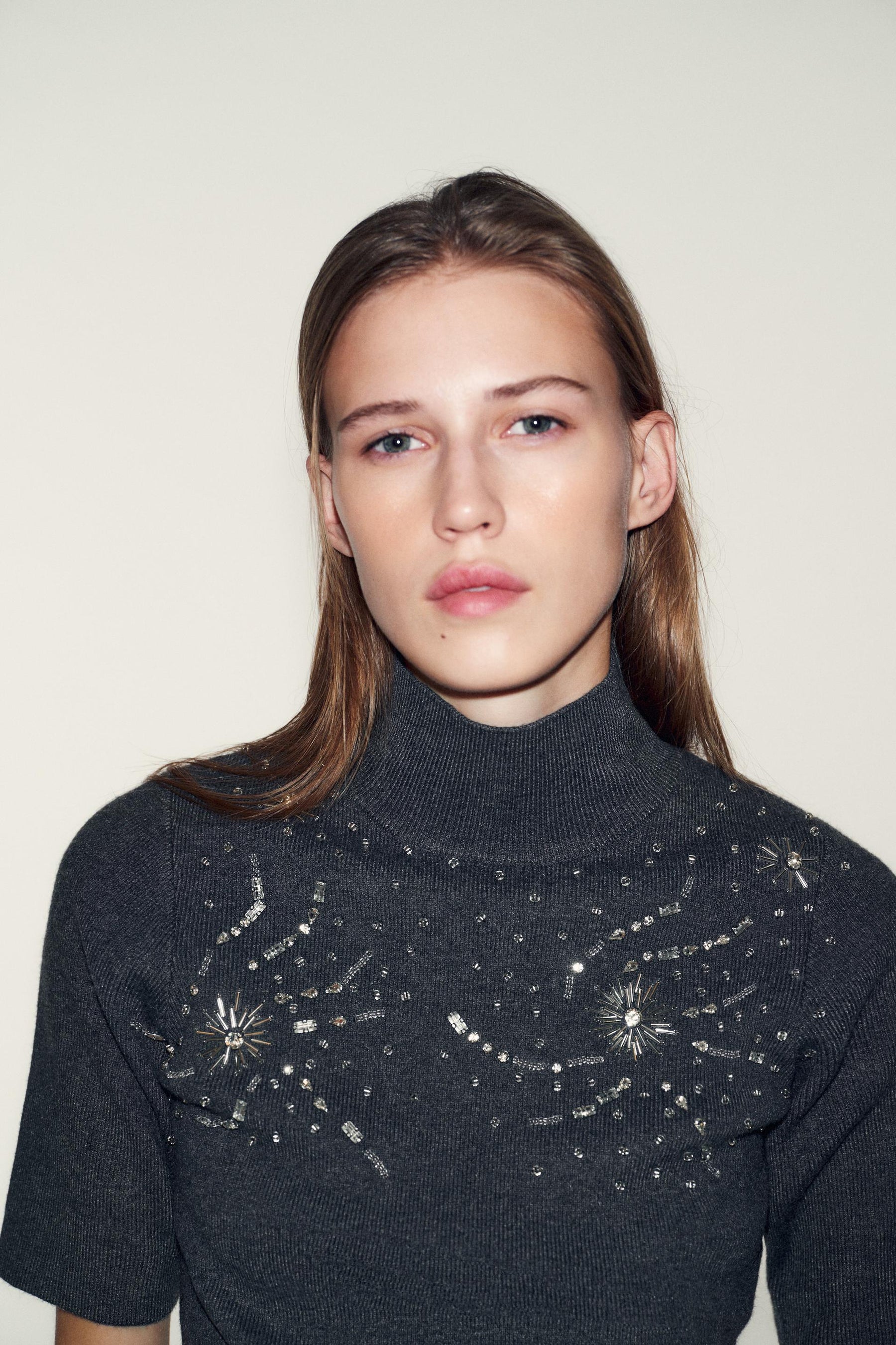 Beaded Knit Jumper