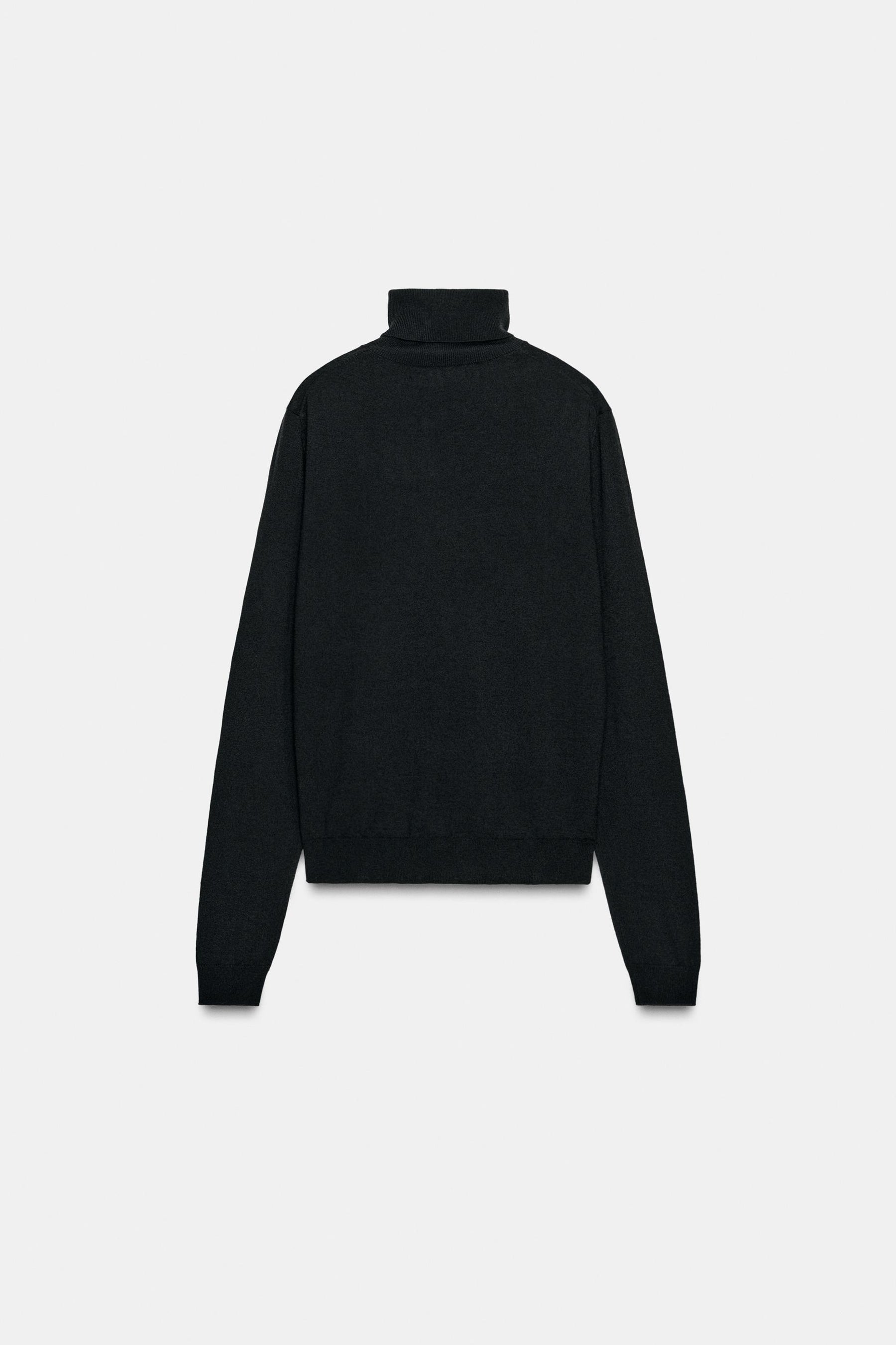 Wool High Neck Jumper