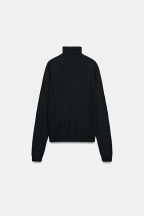 Wool High Neck Jumper