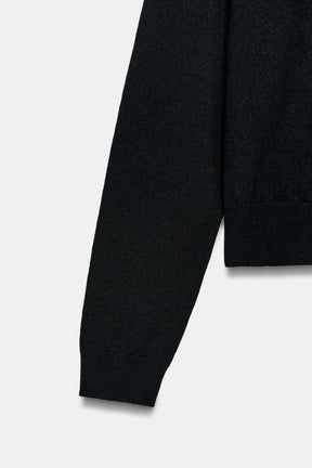 Wool High Neck Jumper