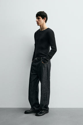 RIBBED TEXTURED JUMPER - Image 4