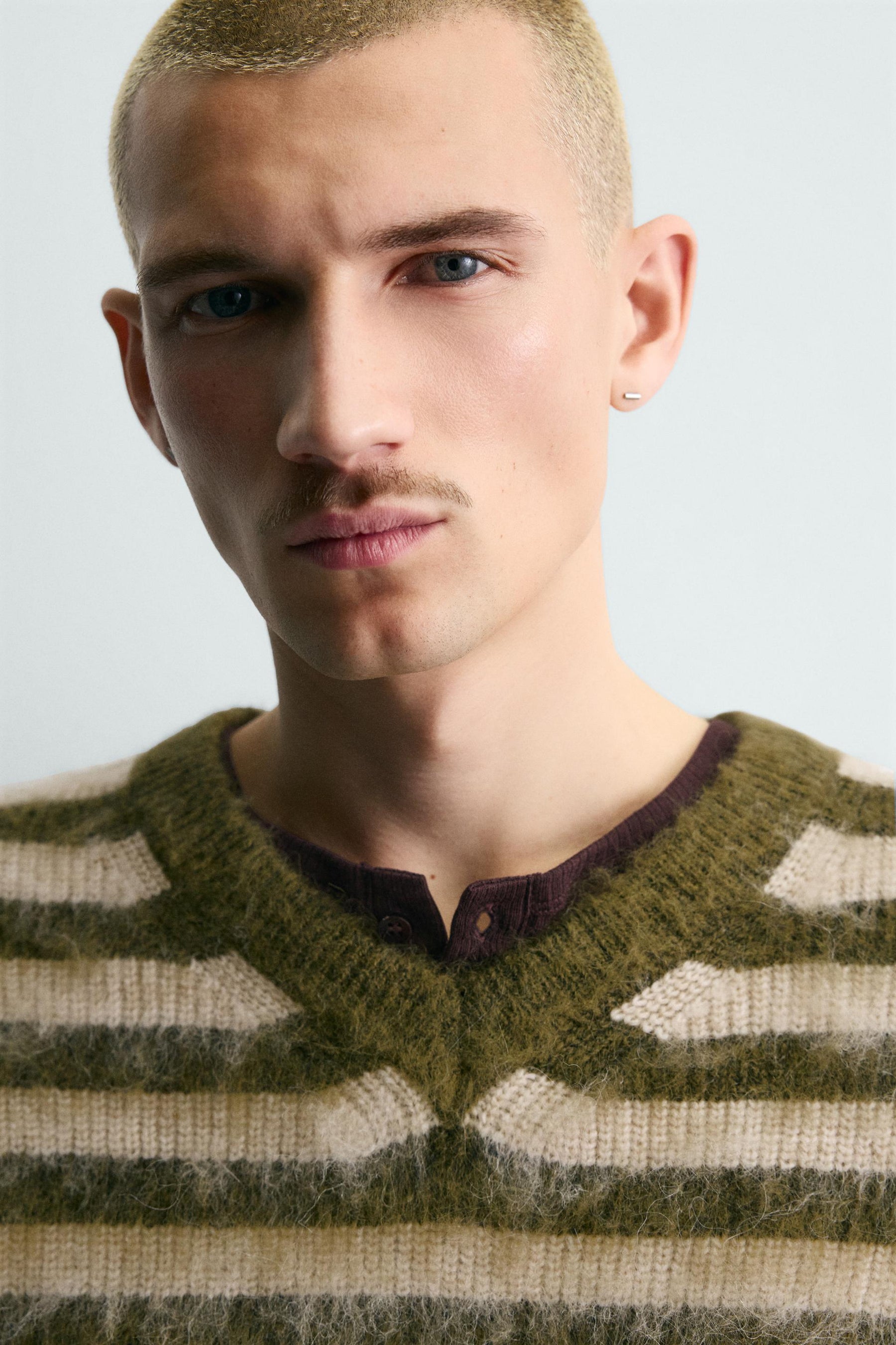 BRUSHED STRIPED JUMPER - Image 6