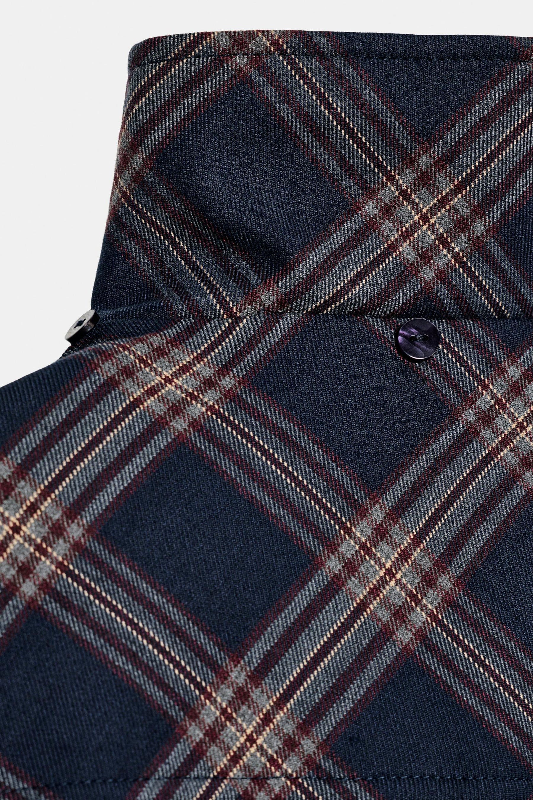 CHECKED PUFFER JACKET