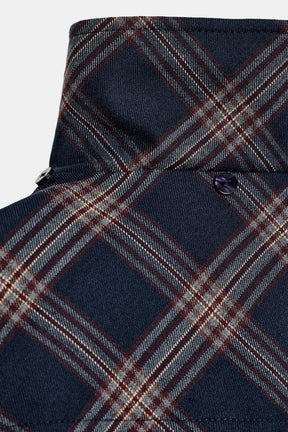 CHECKED PUFFER JACKET