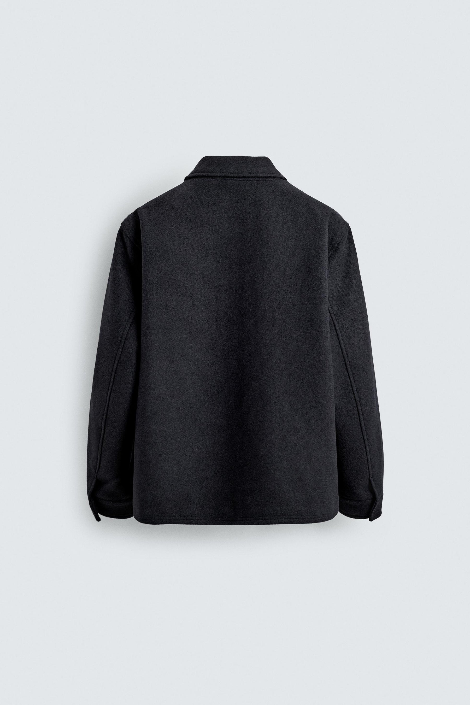 REGULAR FIT WOOL OVERSHIRT - Image 8