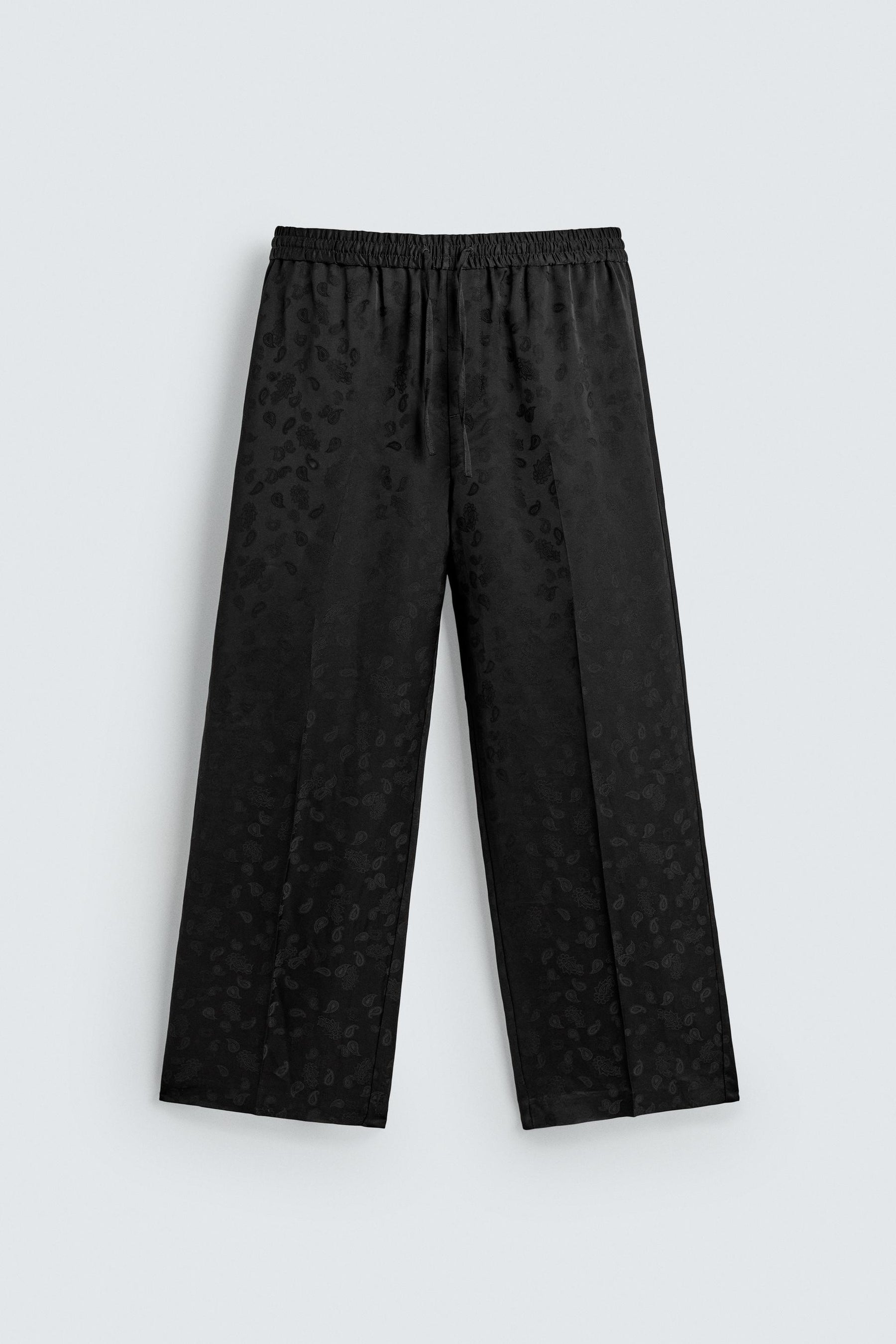 Paisley Jacquard Trousers - Image 6