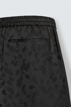 Paisley Jacquard Trousers - Image 9