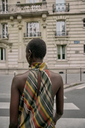 Striped Asymmetric Top