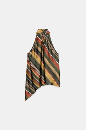 Striped Asymmetric Top