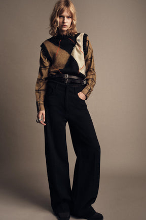 Mid-Waist Denim Jeans