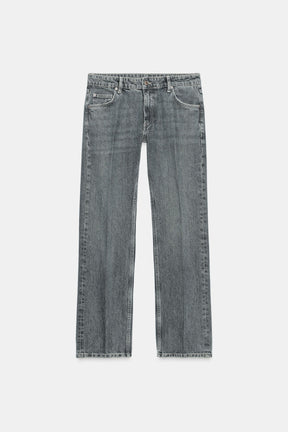 Straight Leg Low-Rise Jeans