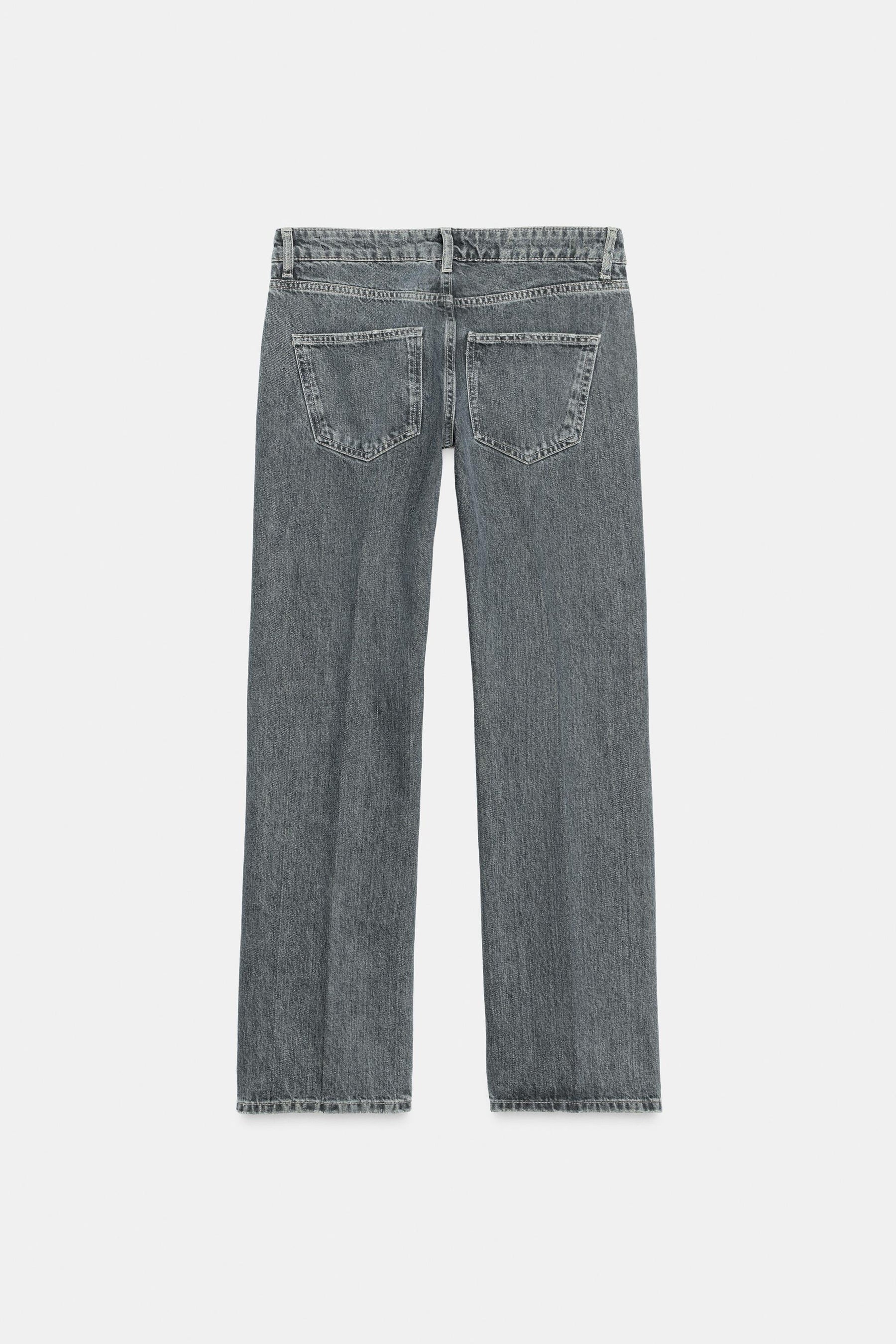 Straight Leg Low-Rise Jeans