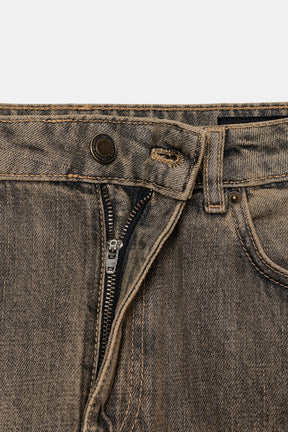 Mid-Waist Barrel Jeans