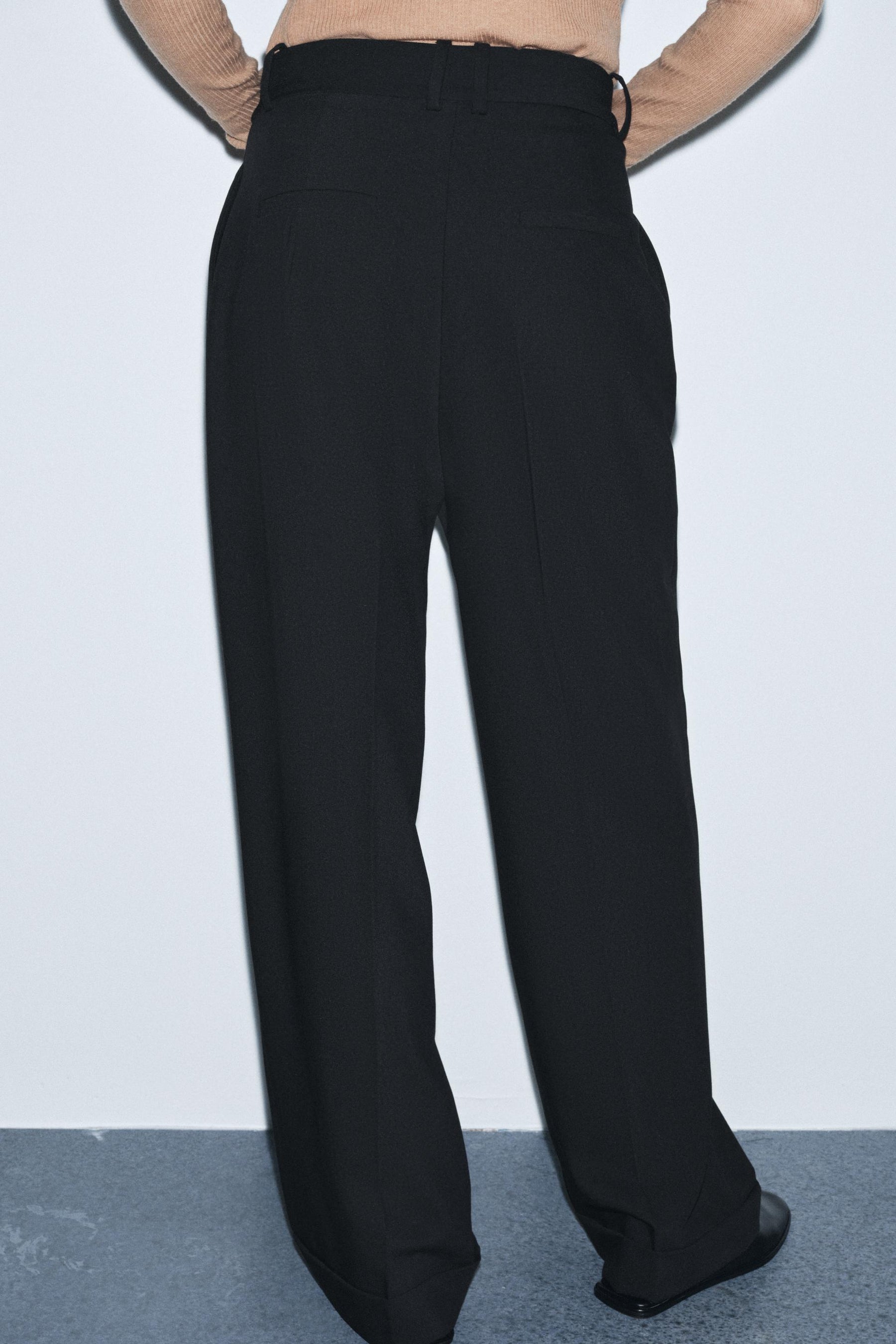 Asymmetric Waist Trousers