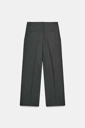 Wool Trousers with Pockets