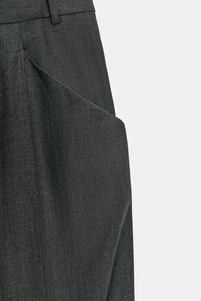 Wool Trousers with Pockets