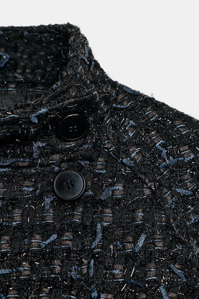 Textured Crossover Jacket